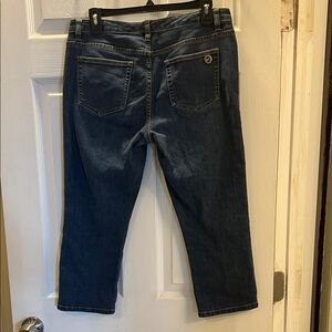 Michael Kors Dark Blue Cropped Jeans